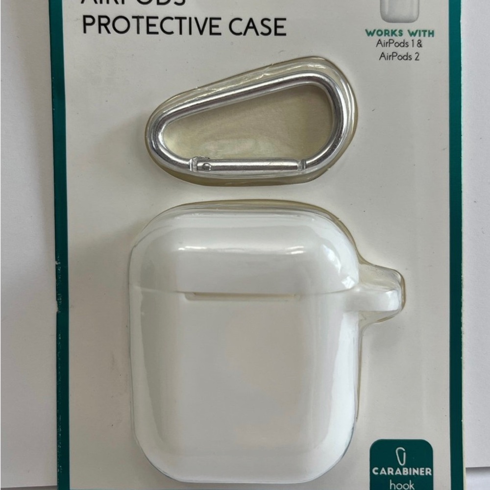 Case for AirPods 1 & AirPods 2 with Caribiner Hook NIB